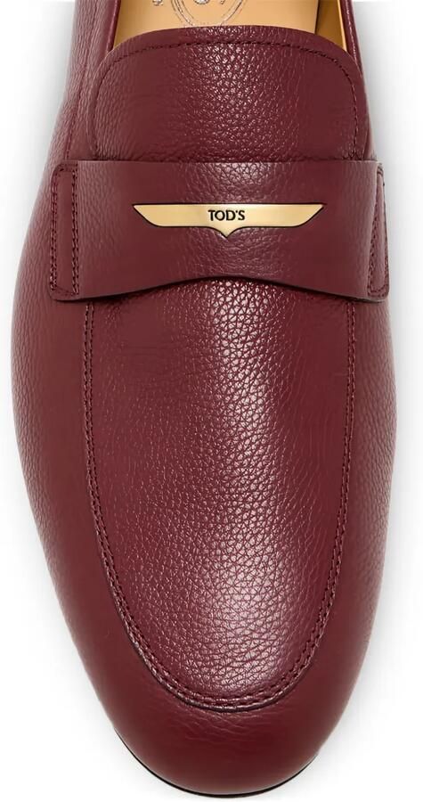 Tod's Loafers met plakkaat Rood - Foto 3