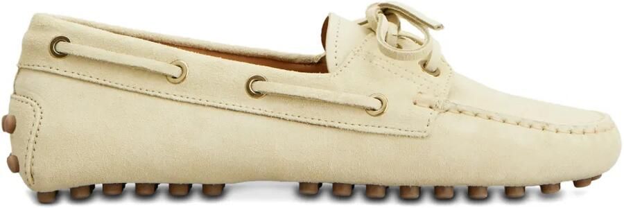 Tod's Loafers met veters Beige