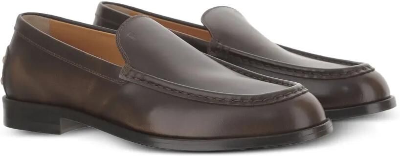 Tod's Loafers van leer met metalen stippen Bruin - Foto 5