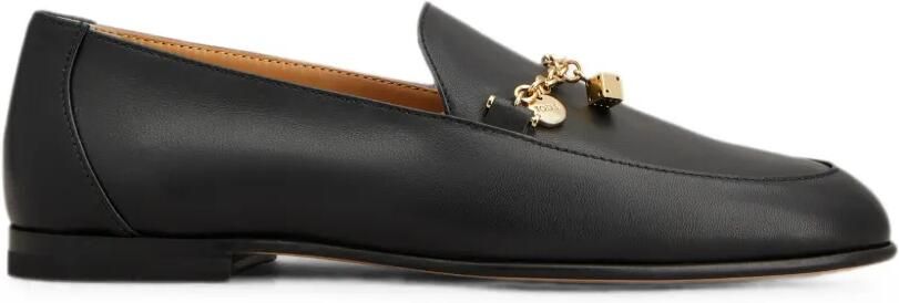 Tod's Loafers van nappa leer Zwart