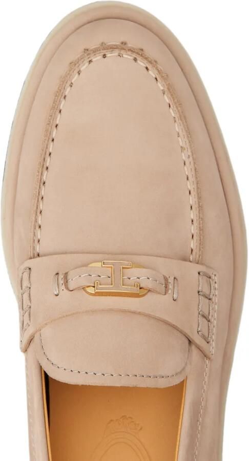 Tod's Loafers van nubuck Roze - Foto 5