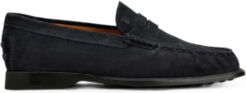 Tod's Loafers van suède Blauw