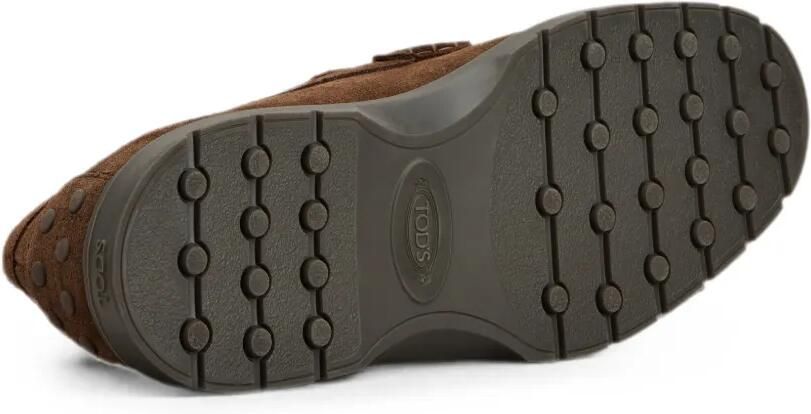 Tod's Loafers van suède Bruin - Foto 5