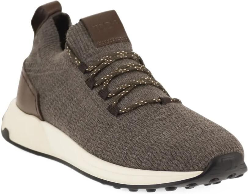 Tod's logo-patch sneakers Bruin - Foto 3