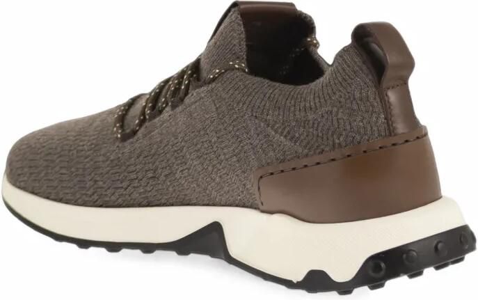 Tod's logo-patch sneakers Bruin - Foto 5