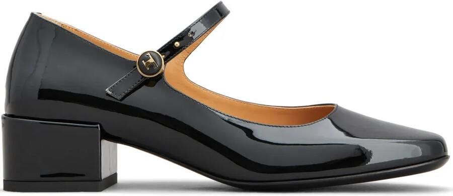 Tod's Mary Jane pumps met laklaag Zwart