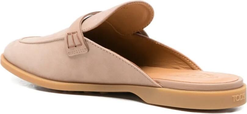Tod's Muiltjes met gesp Beige - Foto 3