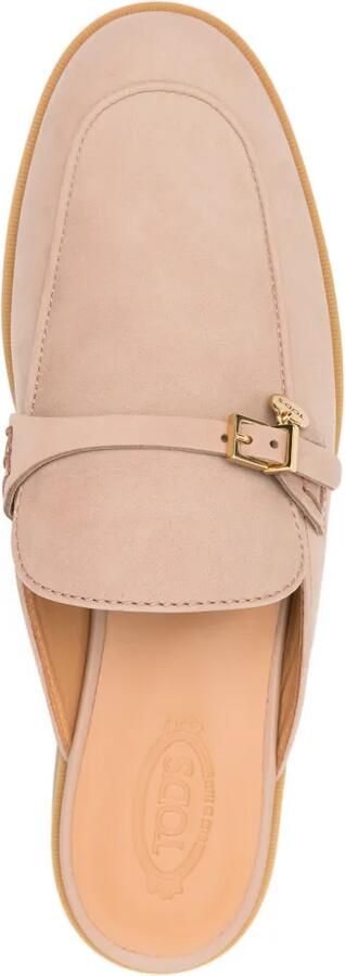 Tod's Muiltjes met gesp Beige - Foto 4