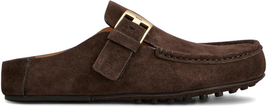 Tod's Muiltjes met gespdetail Bruin