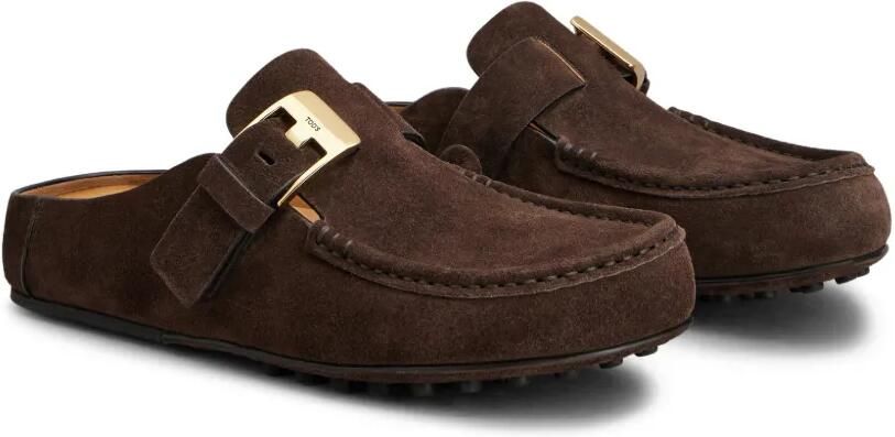Tod's Muiltjes met gespdetail Bruin - Foto 4