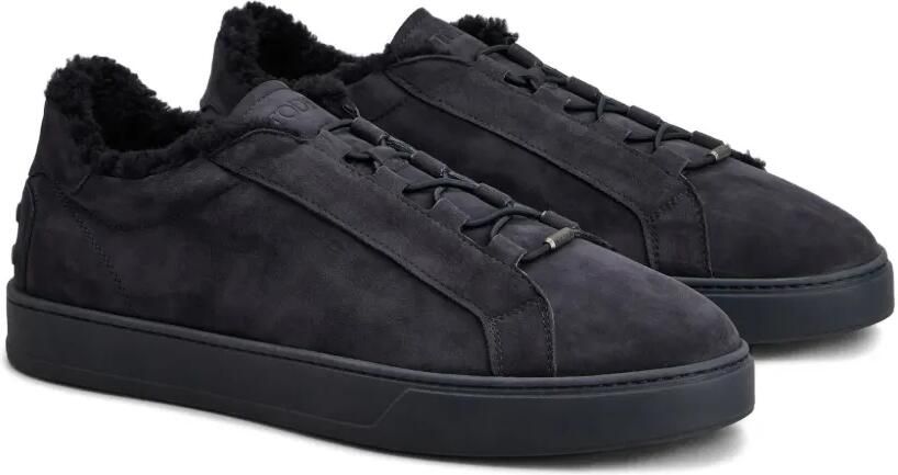 Tod's Pashmy suède sneakers Blauw - Foto 4