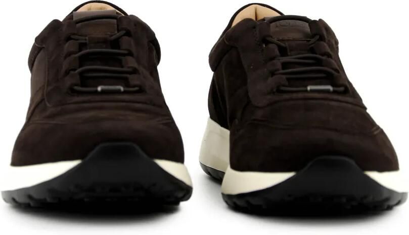 Tod's Pashmy suède sneakers Bruin - Foto 4