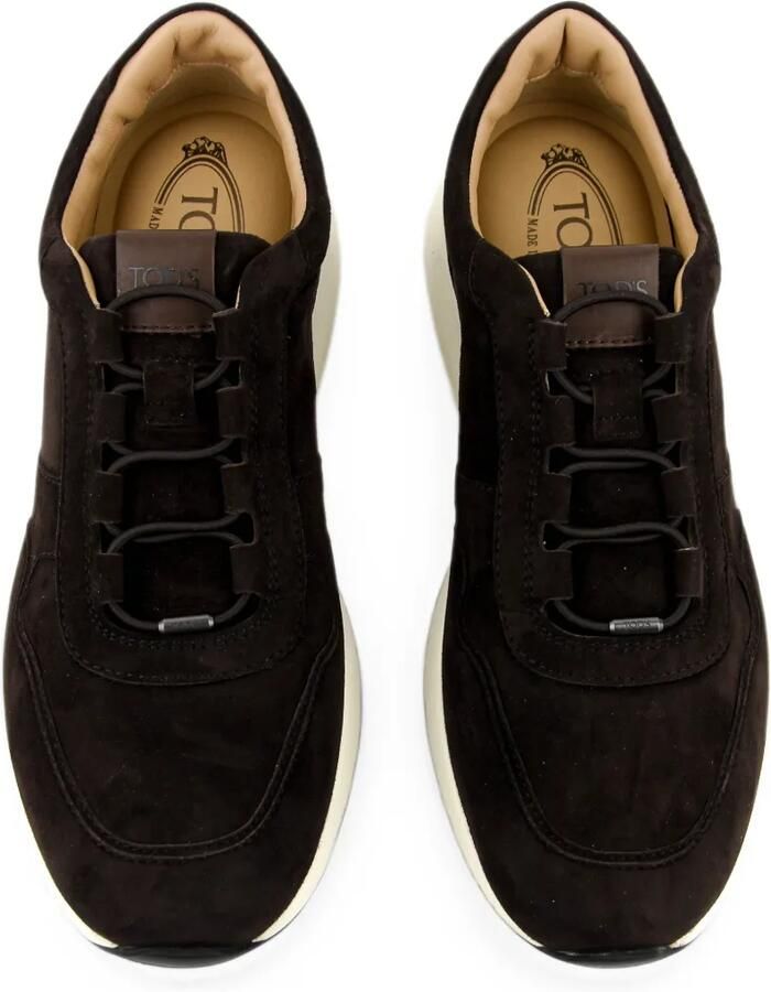 Tod's Pashmy suède sneakers Bruin - Foto 2
