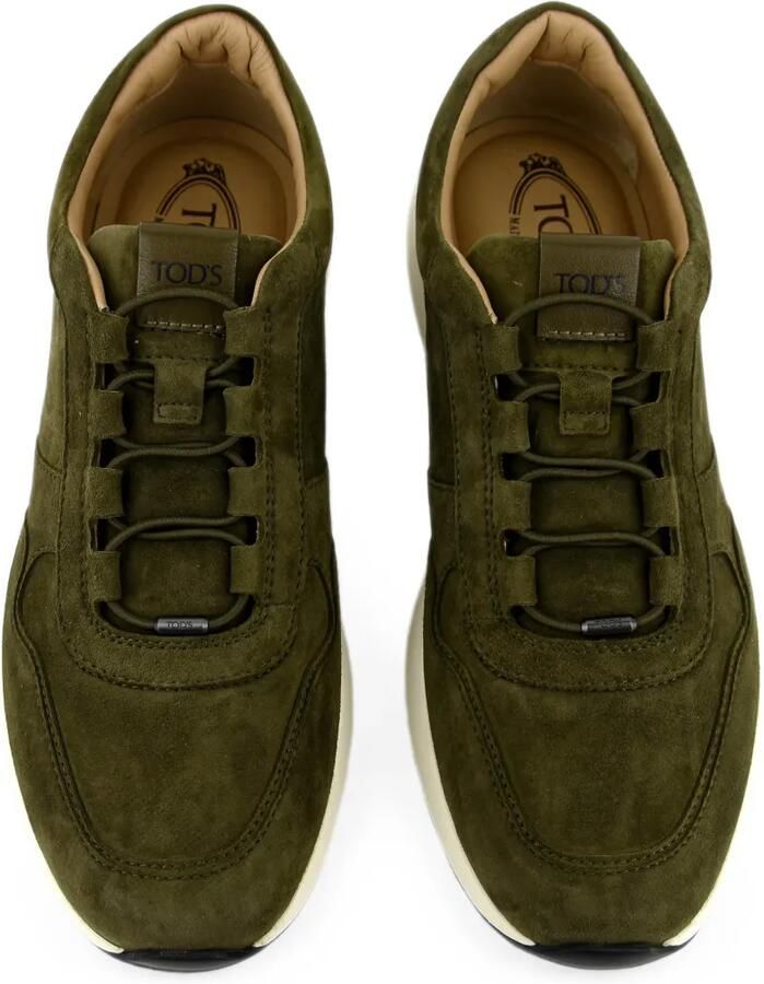 Tod's Pashmy suède sneakers Groen - Foto 2