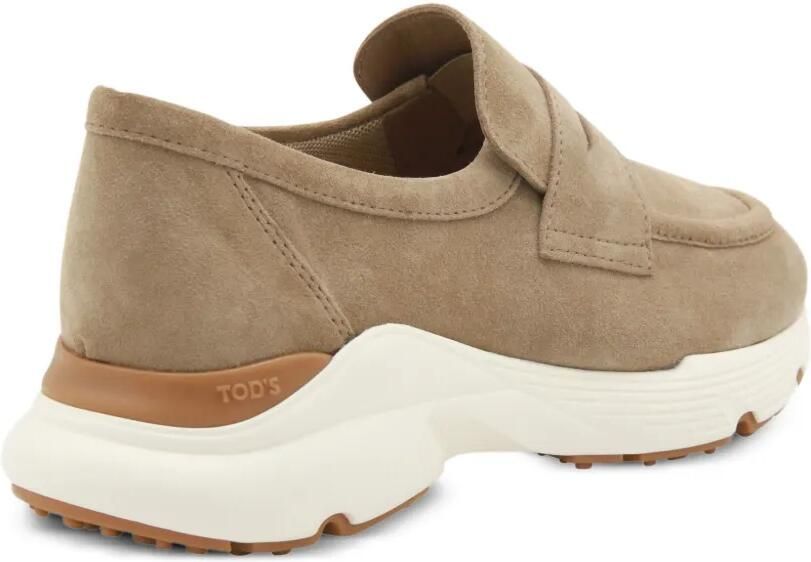 Tod's Penny leren slip-on sneakers Beige - Foto 3
