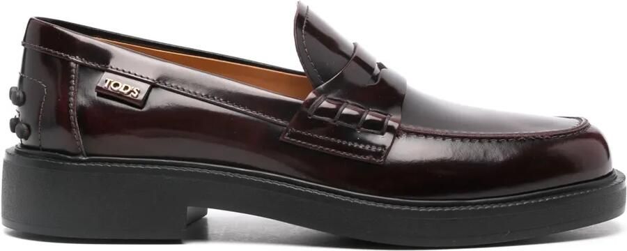 Tod's Penny loafers Rood