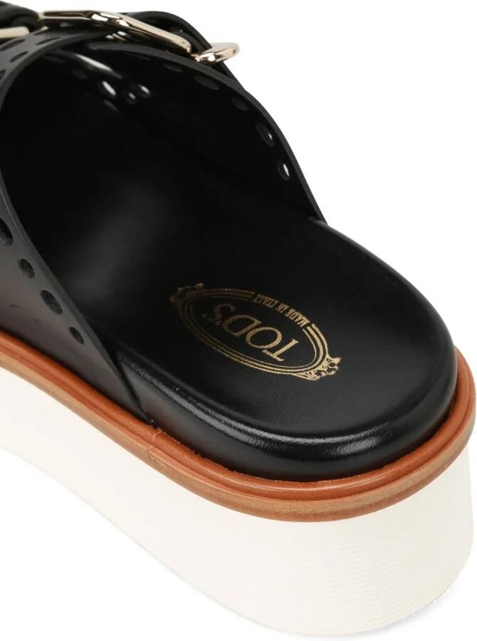 Tod's plateausandalen Zwart - Foto 2