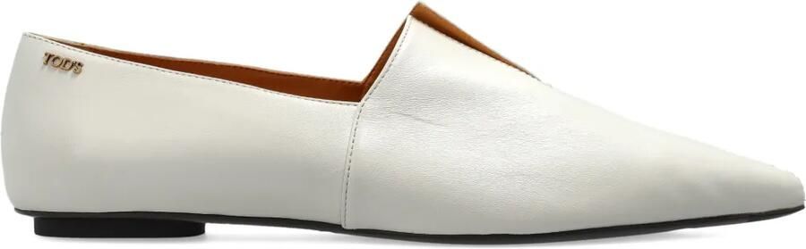 Tod's Pumps met puntige neus Wit