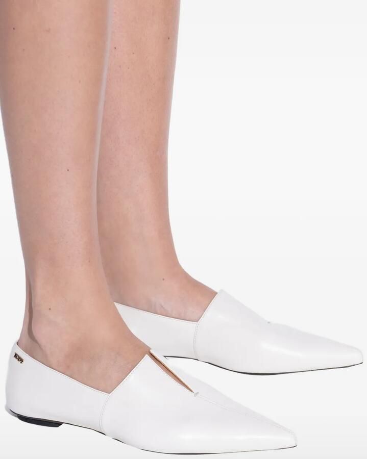 Tod's Pumps met puntige neus Wit - Foto 2