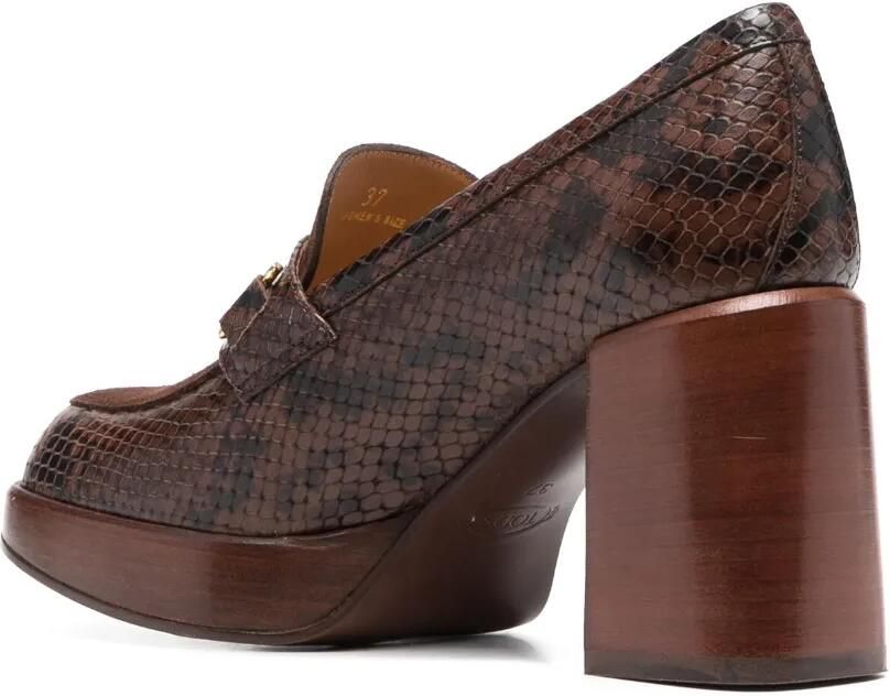 Tod's Pumps met vierkante neus Blauw - Foto 3