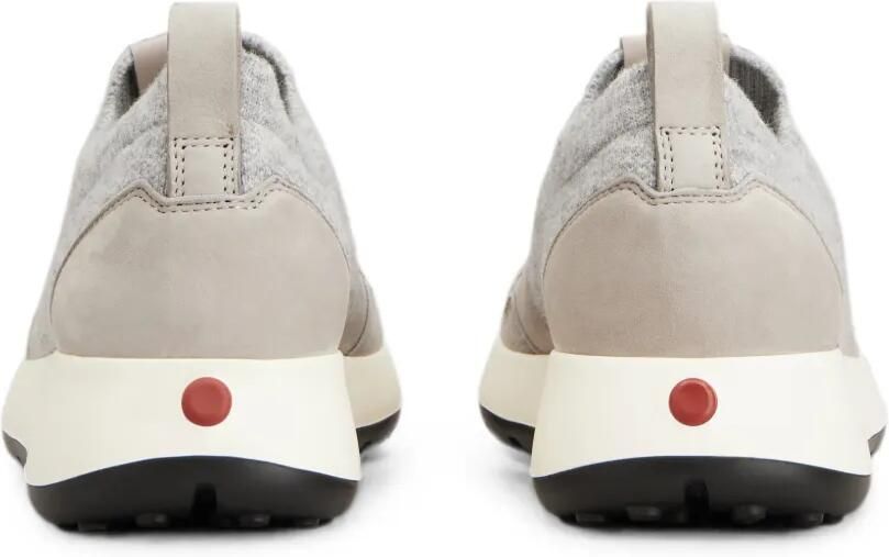 Tod's Red Dot gebreide suède sneakers Grijs - Foto 3