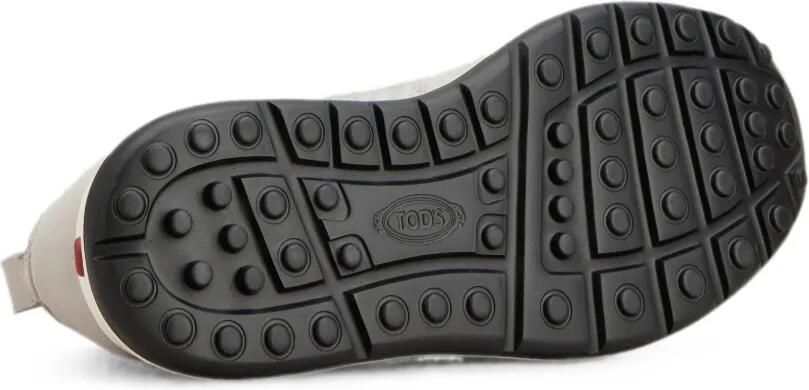 Tod's Red Dot gebreide suède sneakers Grijs - Foto 5