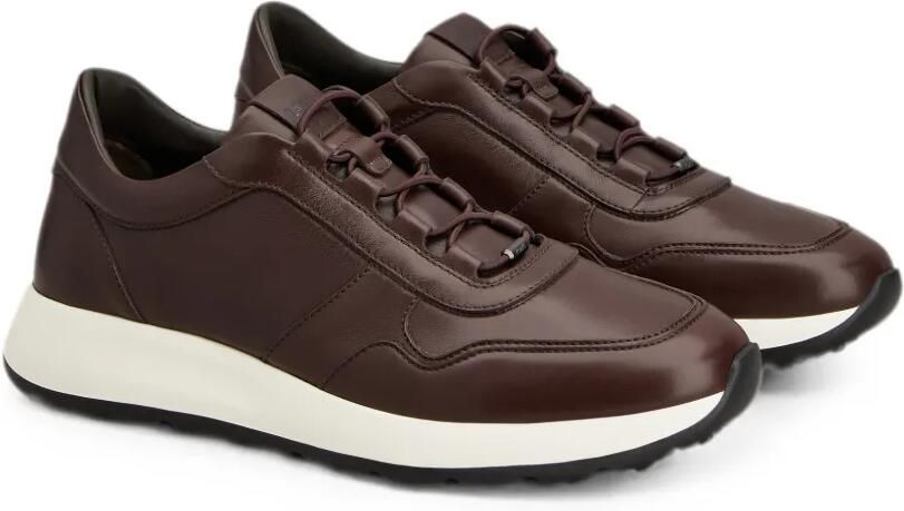 Tod's Red Dot leren sneakers Bruin - Foto 4