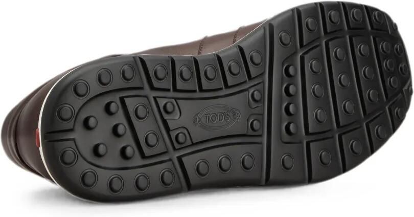 Tod's Red Dot leren sneakers Bruin - Foto 5