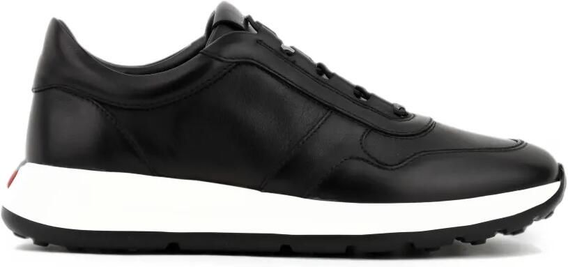 Tod's Red Dot leren sneakers Zwart