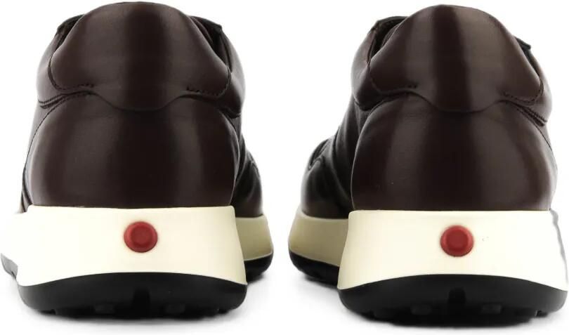 Tod's Red Dot nappa sneakers Bruin - Foto 3