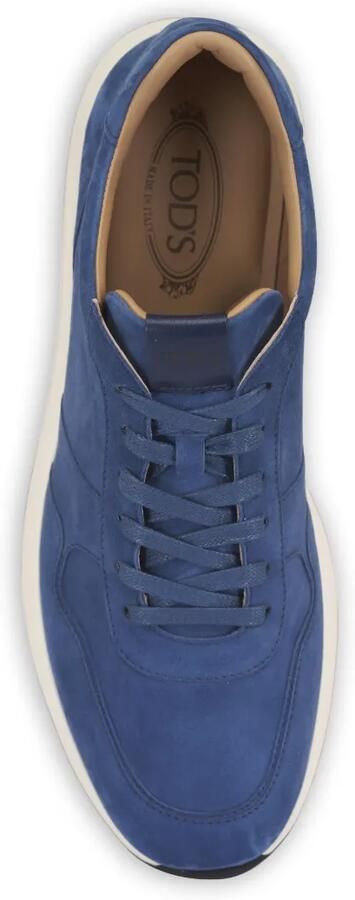 Tod's Red Dot Pashmy suède sneakers Blauw - Foto 4