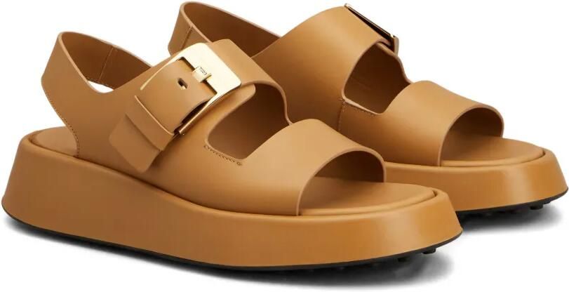 Tod's Sandalen met gesp Bruin - Foto 4