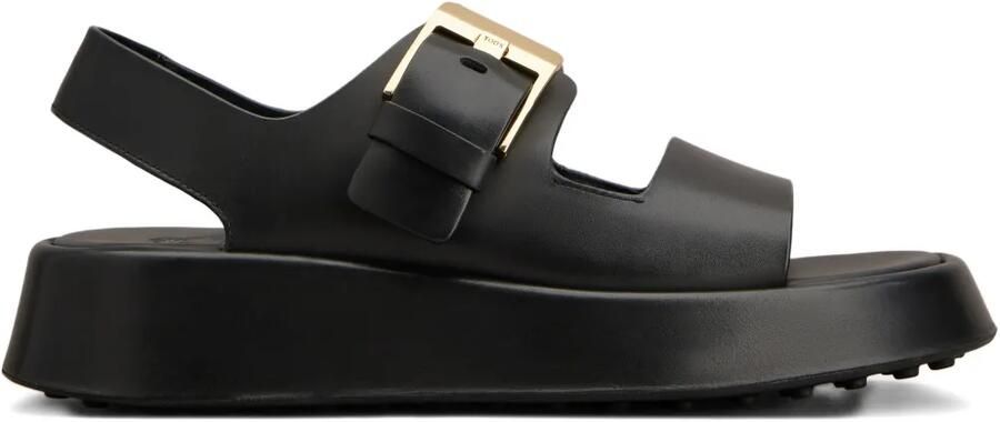 Tod's Sandalen met gesp Zwart