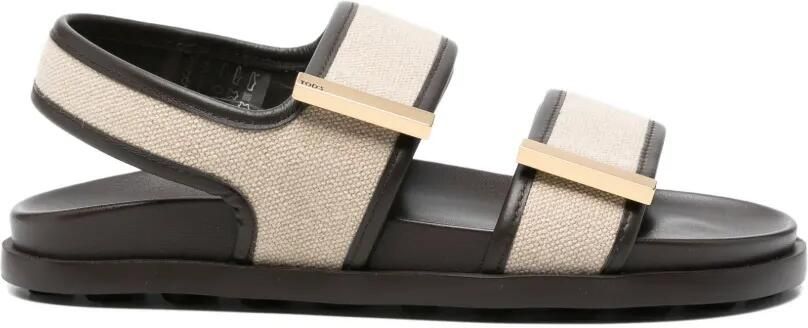 Tod's Sandalen met klittenband Beige