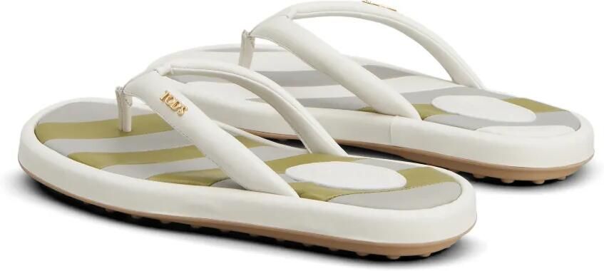 Tod's Sandalen met logo Beige - Foto 4