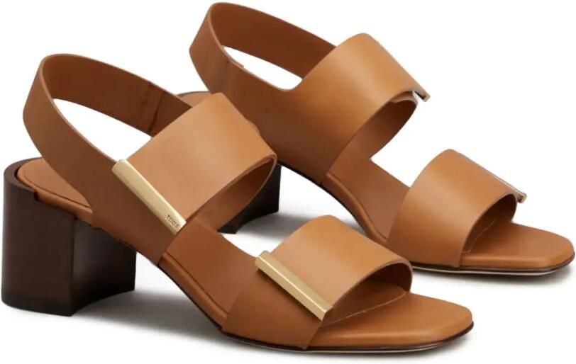 Tod's Sandalen met logoplakkaat Bruin - Foto 2