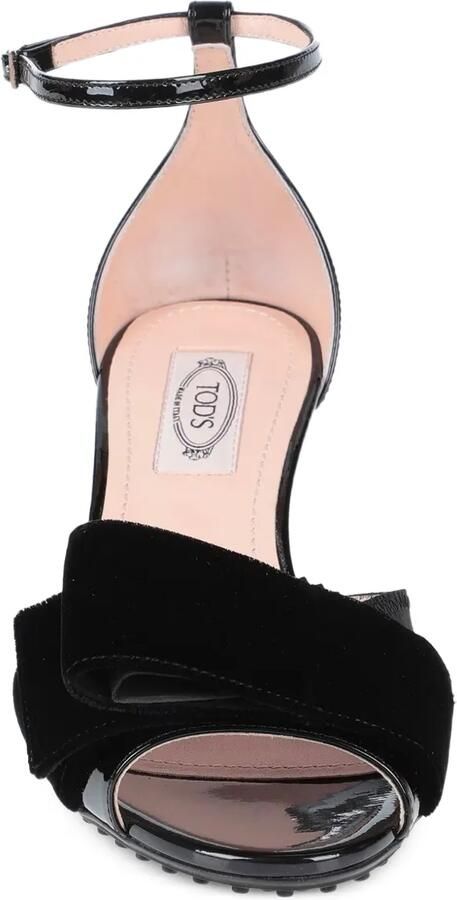 Tod's sandalen met striklint Zwart - Foto 4