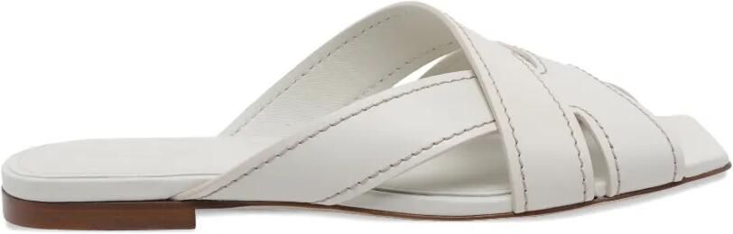 Tod's Sandalen met vierkante neus Wit