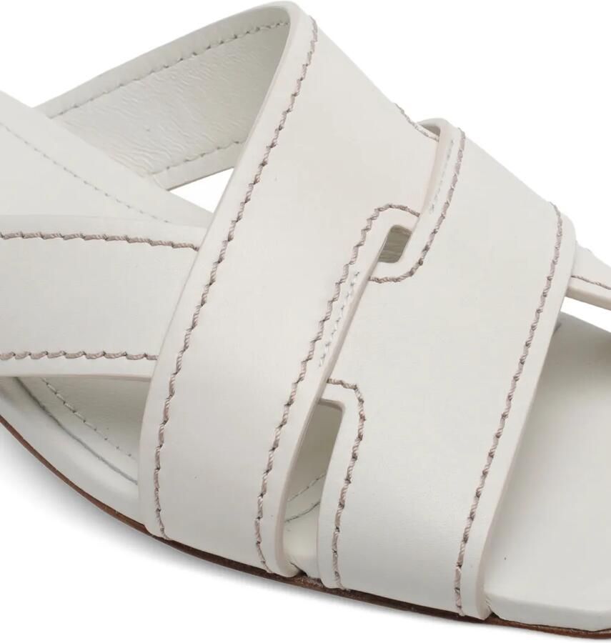Tod's Sandalen met vierkante neus Wit - Foto 2