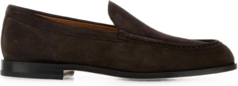 Tod's Slipper suède loafers Bruin