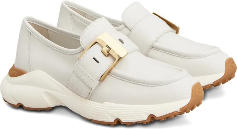 Tod's Sneakers met gespbandje Beige - Foto 4