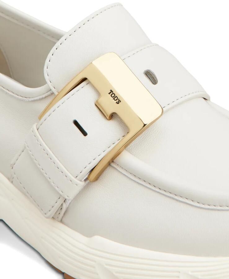 Tod's Sneakers met gespbandje Beige - Foto 2