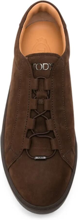 Tod's Sneakers met Gommino-detail Bruin - Foto 3
