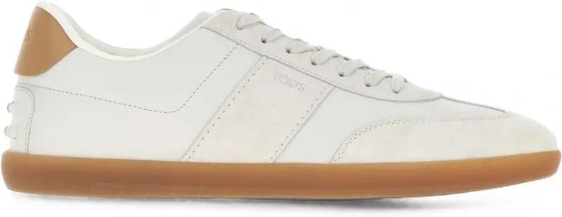 Tod's Sneakers met leren vlakken Beige