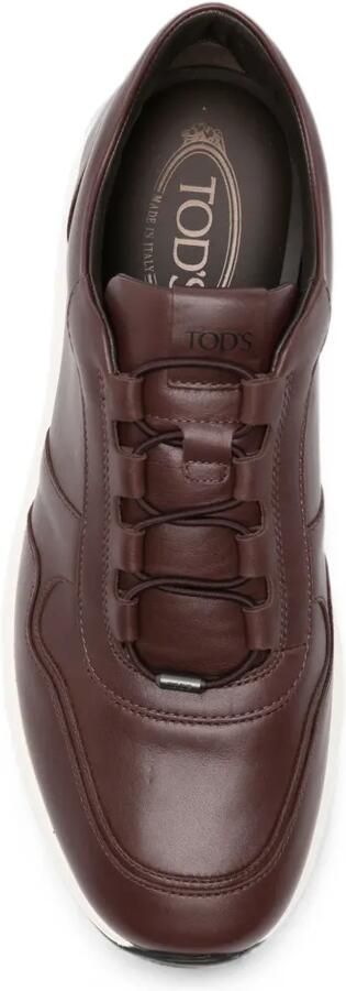 Tod's Sneakers met leren vlakken Bruin - Foto 4