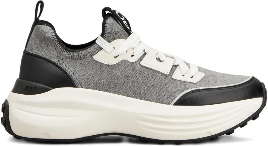 Tod's Sneakers met logo Grijs