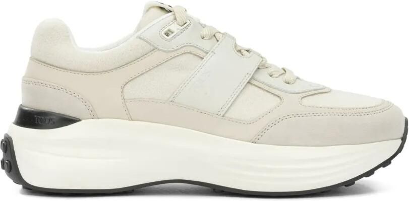 Tod's Sneakers met logopatch Grijs