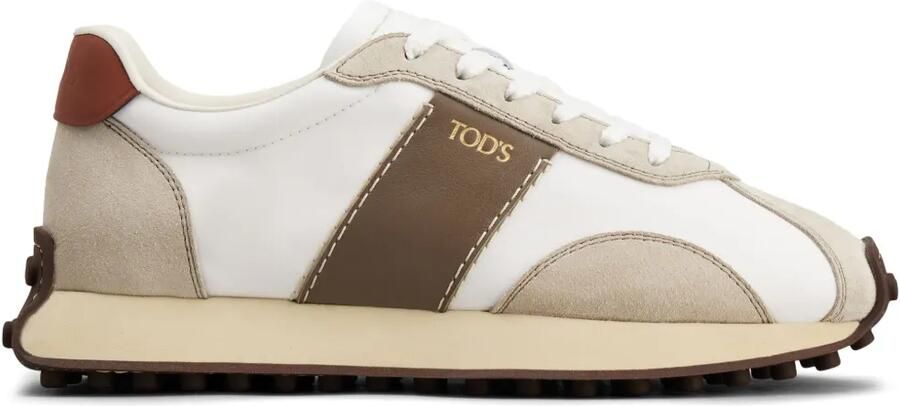 Tod's Sneakers met suède afwerking Wit