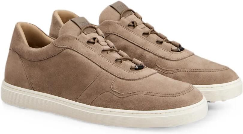 Tod's Sneakers met suède vlakken Beige
