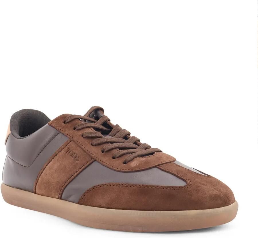 Tod's Sneakers met suède vlakken Bruin - Foto 2